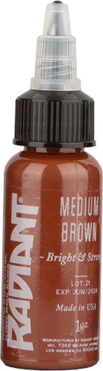   - tattoo inkt - Medium Brown - 30ml [1oz]